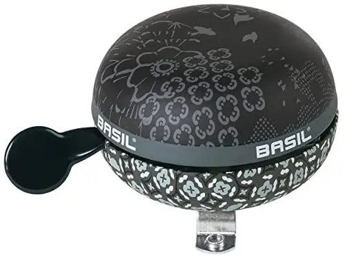 Produktbild: Basil Unisex – Erwachsene Ding-Dong Boheme Glocke, Schwarz, One Size