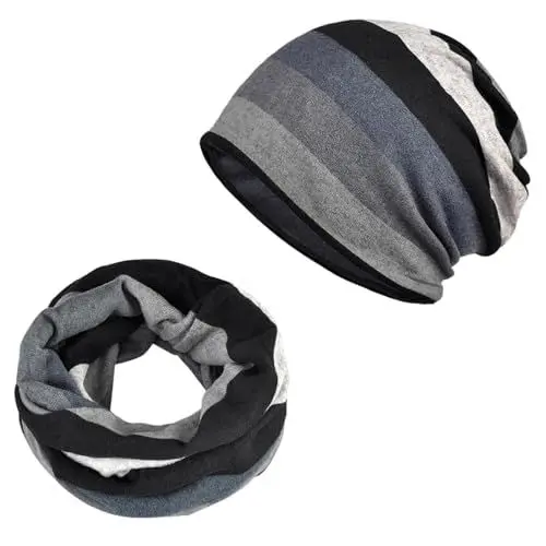 Produktbild: Baskenmütze Strick Damen Fit Cabbie Cotton Unisex Hat Newsboy Soft Casual Dress Fashion Cap Baseball Caps Baskenmütze Damen Kaschmir (Grey, One Size)