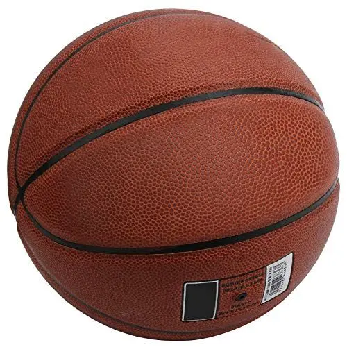 Produktbild: Basketballball, Outdoor-Basketball, Roter Gummi, Größe 7, Trainings-Basketball, Basketball Im Freien, mit Ballnadel und Netz für die Versorgung mit Sportgeräten