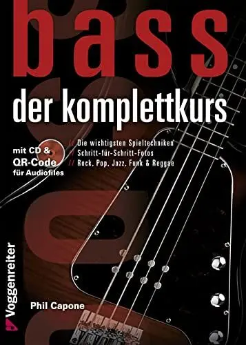 Produktbild: Bass. Der Komplettkurs, m. Audio-CD: Von den Grundlagen bis zum Einstieg in die erste Band