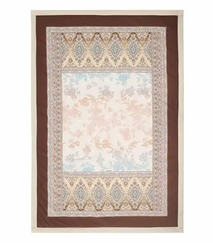Produktbild: Bassetti AGRIGENTO Plaid aus 100% Baumwolle in der Farbe Naturale 42, Maße: 135x190 cm - 9330118