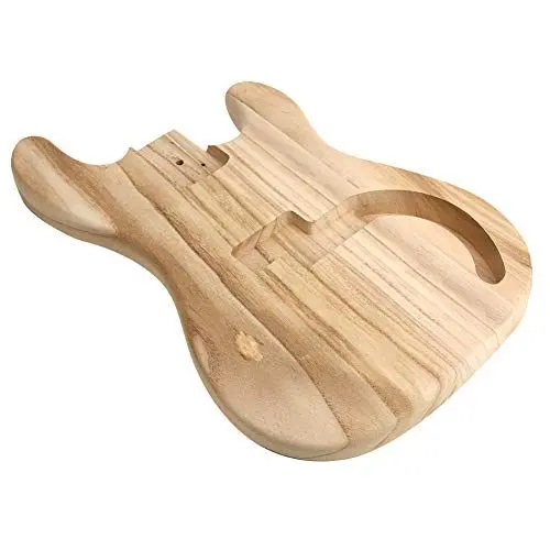 Produktbild: Bass-Körper, umweltfreundlicher Bass-Gitarren-Körper, für Gitarrenliebhaber DIY Handwerksliebhaber