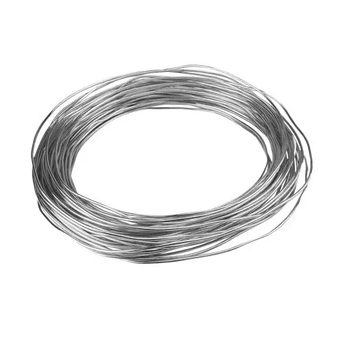 Produktbild: KLEHOPE Basteldraht 2mm, 20m Schmuckdraht, Basteldraht, Schmuckdraht Silber, Geeignet für die Herstellung von DIY-Schmuck, Skulpturen und Girlanden de Aludraht