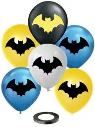 Produktbild: Bat Balloons 30 Pcs Printed both Sides 12