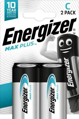 Produktbild: Baterie Energizer Max plus C LR14 2 sztuki