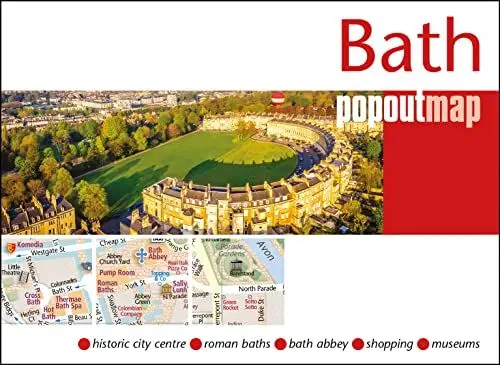 Produktbild: Bath PopOut Map (PopOut Maps)