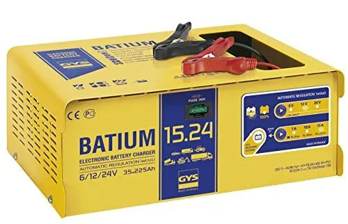 Produktbild: GYS BATIUM 15.24 024526 Automatikladegerät 6 V, 12 V, 24V 22A