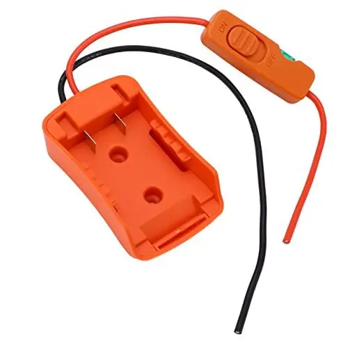 Produktbild: Batteriekonverter, ABS, Anti-Vibration, Praktisch, Einfache Installation, Sicherer Batteriekonverter-Adapter mit 30 A Sicherung für Campingausrüstung