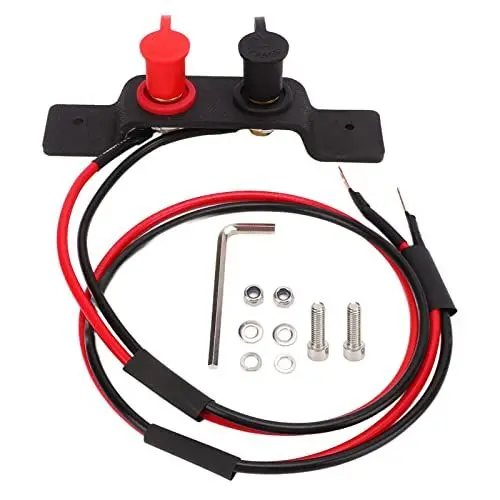 Produktbild: Batterie-Sprungpfosten-Kit, Batteriepfosten-Verlängerung, 1,2 m/3,94 Fuß, zum Aufladen, wasserbeständiges Hochspannungskabel, Batterie-Verlagerungs-Kit