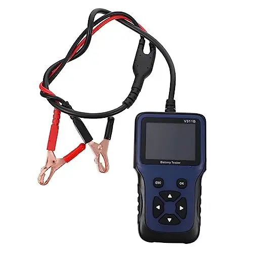 Produktbild: Batterietester autobatterie tester kfz batterie testgerät Battery testing equipment Portable Battery Tester car battery tester werkzeug Universal Prüfer Analysator Detektor Plastik