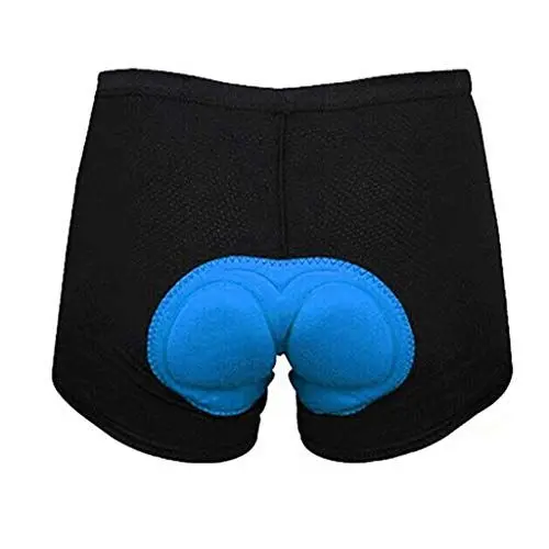 Produktbild: Battnot Radlerhose Damen Herren Unisex Fahrradhosen Bequeme Unterhose Gepolsterte Schnelltrockende Radunterhose Kurz Radsportshorts Elastische Atmungsaktive Sitzpolster 3D Radhose Polster Sitzpolster