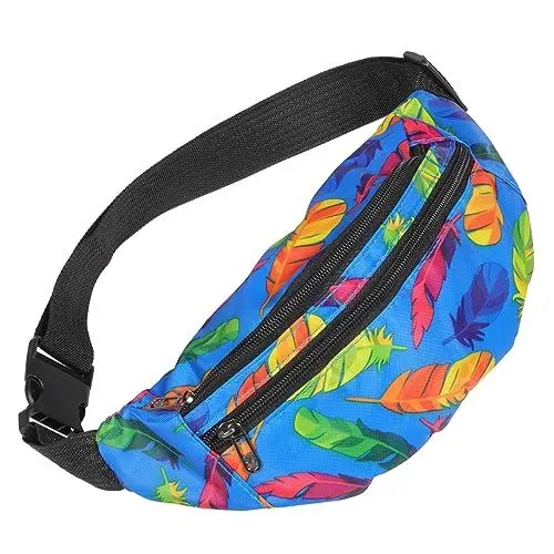 Produktbild: Bauchtasche aus Nylon männliche Umhängetasche Fajas para Hombres Laufgürtel für Herren Sport-Schultertaschen umhängetasche sportlich Single-Umhängetasche Outdoor-Handytasche Blue Yardwe