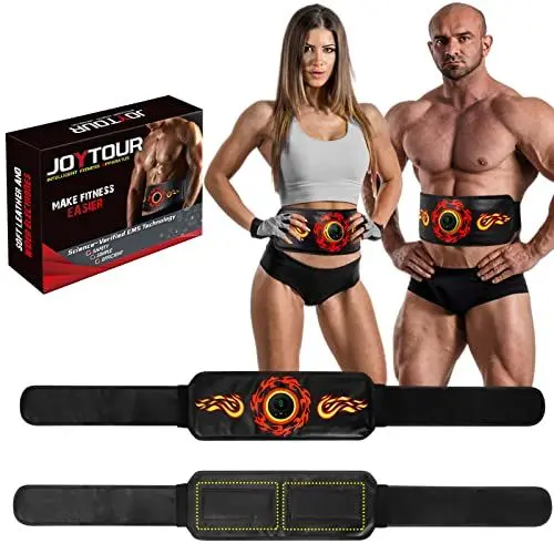 Produktbild: Bauchtrainer EMS Trainingsgerät - Bauchmuskeltrainer,Wissenschaftlich Bestätigt Sicher Effektiv Schnelle EMS-Technologie Bauchtrainer, EMS Bauchmuskeltrainer Mit Zusätzlichem Verlängerungsgurt