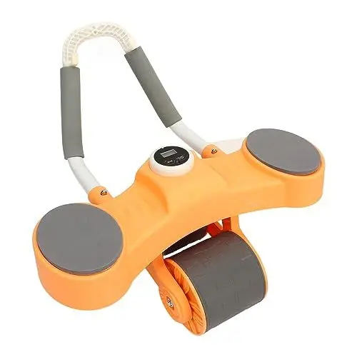 Produktbild: Bauchtrainer, Intelligentes Timing-Bauchrad für Männer für das Fitnessstudio (ORANGE)
