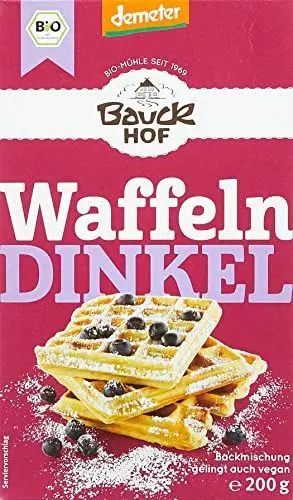 Produktbild: Bauckhof Dinkel-Waffeln Demeter, 6er Pack (6 x 200 g)