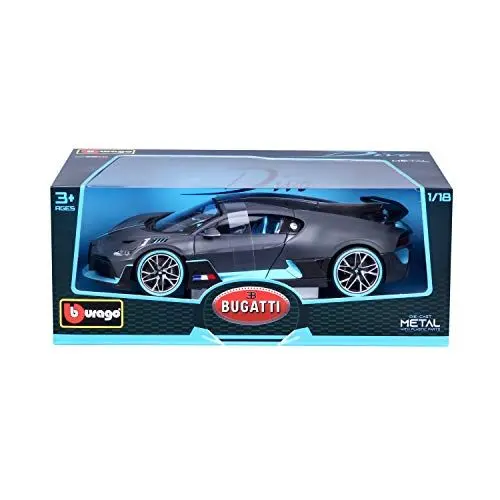 Produktbild: Bauer Spielwaren 18-11045BK Bugatti Divo Modellauto im Maßstab 1:18, grau