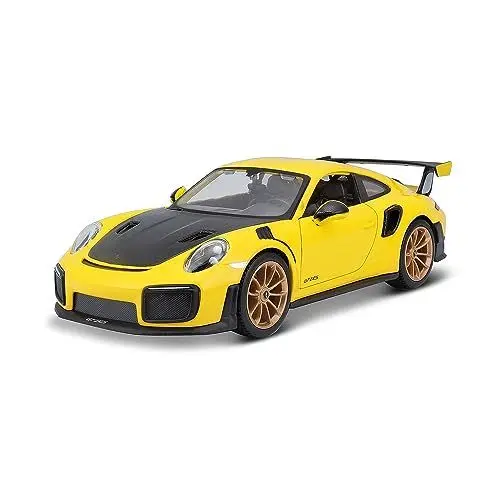 Produktbild: Bburago - Porsche 911 GT2 RS - Realistisches Modellauto im Maßstab 1:24, Offizielle Porsche-Lizenz, Empfohlenes Alter 3+ Jahre
