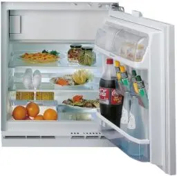 Produktbild: Bauknecht KSU 8GF2E Unterbau-Kühlschrank mit Gefrierfach/Elektronische Temperaturregelung/optisches Warnsignal-Störungen/LED-Licht/Superkühlfunktion/Abtauautomatik im Kühlteil/Sicherheitsglas