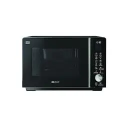 Produktbild: Bauknecht MF 255 B Mikrowelle/Extra Space-Ohne Drehteller/My Menu/Spezialprogramme/Dampfgaren inkl. Dampfgarbehälter/Heißluft/Quarz Grill/Auto Clean/Autom/Rezepte/ 25 L