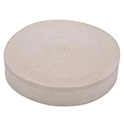 Produktbild: Baumbindungsgürtel, Wickelband, Baumwolle, robust, atmungsaktiv, Veredelung, Bonsai, Obstbäume, Topflandschaft, Gartenwerkzeug (4 cm, Weiß)