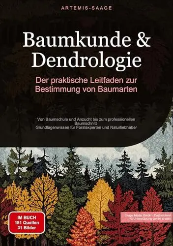 Produktbild: Baumkunde & Dendrologie: Der praktische Leitfaden zur Bestimmung von Baumarten: Von Baumschule und Anzucht bis zum professionellen Baumschnitt - ... Forstexperten und Naturliebhaber (Bäume (DE))