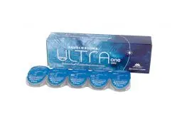 Produktbild: Bausch + Lomb ULTRA ONE DAY, sphärische Tageslinsen, Premium Kontaktlinsen weich, 30 Stück, / BC 8.6 mm / DIA 14.2 / -1,50 Dioptrien