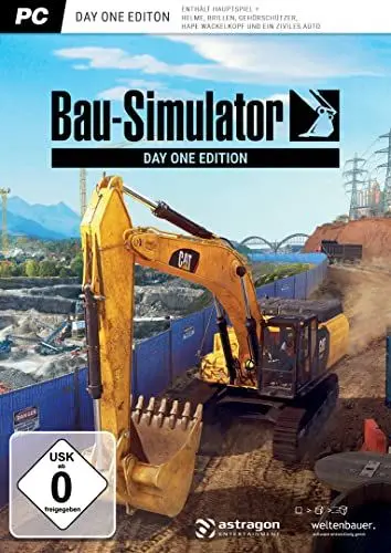 Produktbild: Bau-Simulator: Steelbook Day 1 - Edition (exklusiv bei amazon) - (PC)