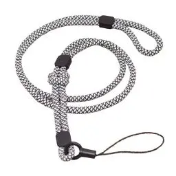 Produktbild: BAWAKO 4er Schlüsselbander trennbar, Umhängeband für Schlüssel Namensschild Handy Kamera, Lanyard Schlüsselanhänger Damen und Herren (Weiß)