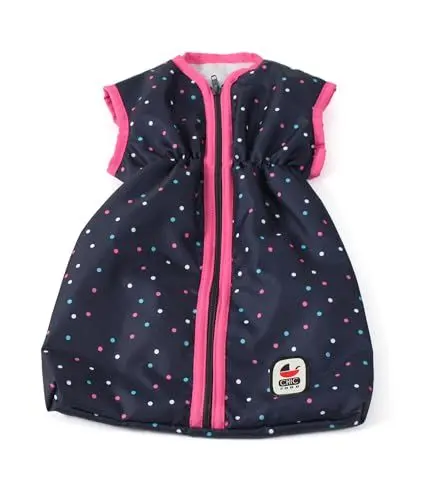 Produktbild: Bayer Chic 2000 - Puppenschlafsack für Baby-Puppen bis 55 cm, Schlafsack für Puppen, Puppenkleidung, Puppenzubehör, Konfetti, pink, 792-84