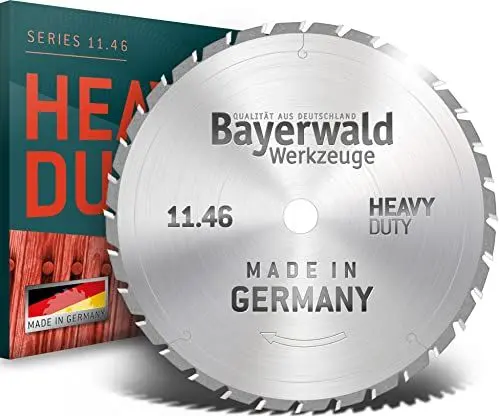 Produktbild: Bayerwald - HM Kreissägeblatt - Ø 700 mm x 4,2 mm x 30 mm | Wechselzahn (84 Zähne) | Nebenlöcher: Kombinebenlöcher + Keilnut 8,27/7 | sehr robustes Allroundblatt - NAGELFEST für Bausägen