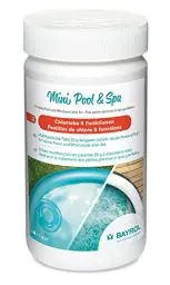 Produktbild: BAYROL Mini Pool&Spa Chlor Tabs 20g 5 Funkionen - Kleine Chlortabletten für Planschbecken, Whirlpool, Aufstellpool. Mini Chlortabletten für Pool - Chlortabs 20g