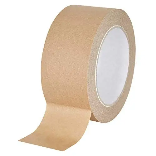 Produktbild: baytronic Papier-Packband Papier Klebeband Packband braun 50m x 50mm, braun (6 Rollen)