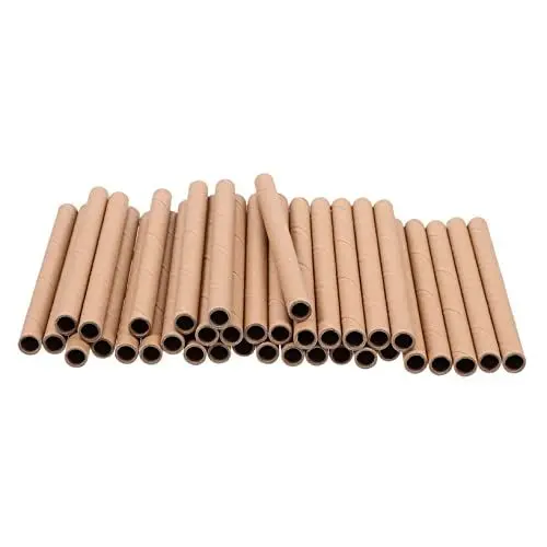 Produktbild: BAZEITFLOW 200stücke Bienenhaus Papierrohre DIY Wabenfüllrohre Für Insektenhotel Hochwertige Bastelmaterialien Für Kreative Projekte Und Niströhren Für Wildbienen Für Kunst Und