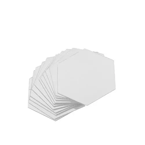 Produktbild: BAZEITFLOW 7Stücke Sechseckige Acrylspiegel Wandaufkleber DIY Spiegeldekoration für Wohnzimmer Abnehmbar und Moderne Wanddeko für Stilvolle