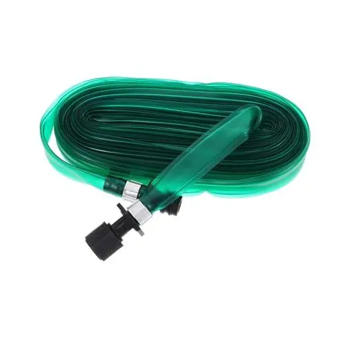 Produktbild: BAZEITFLOW Gartenschlauch Mit Löchern Bewässerungsschlauch Aus Pvc Sprinkler-bewässerungsschlauch Mit Ovaler Querschnitt -anschluss Für Standardanschlüsse Bewässerungsrohr Für Landwirtschaftl