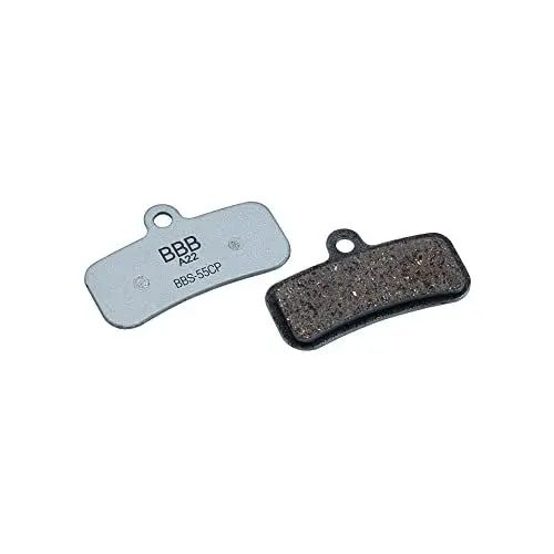 Produktbild: BBB Cycling Austauschbare Shimano Scheibenbremsbeläge für die BBS-55C Coolfin I Organic Compound Bremsbeläge I DiscStop Coolfin BBS-55CP, Blue