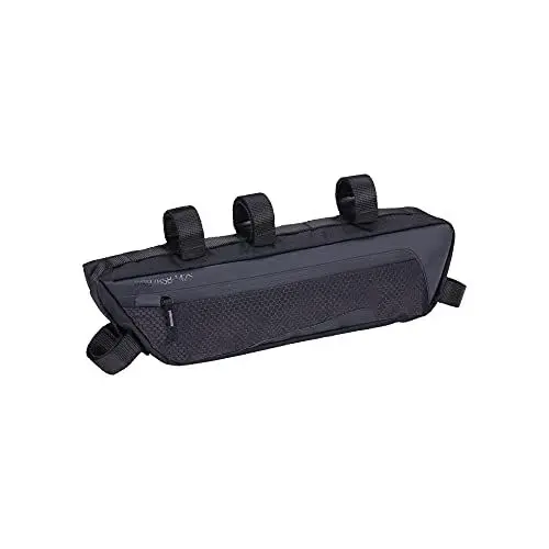 Produktbild: BBB Cycling Fahrradtasche Rahmen Wasserabweisend I Fahrrad Rahmentasche I Bike Bag für Race Road Und Mountainbikes I Schwarz I Middle Mate BSB-142