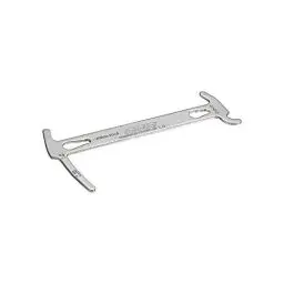 Produktbild: BBB Cycling Kettenmesslehre Fahrradkette Multitool mit Kettenhaken für Fahrräder Kettenverschleißlehre Kettenlehre Fahrrad Werkzeug Stadtrad Rennrad MTB Bicycle Chain Bike Tool ChainChecker BTL-125