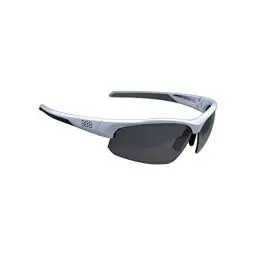 Produktbild: BBB Unisex-Adult BSG-58 Impress Polycarbonat Sportbrillen Mit Wechselgläsern, Matt Weiß, One Size