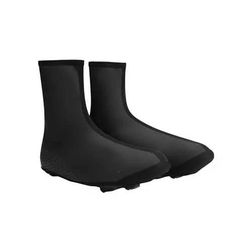 Produktbild: BBB Cycling Fahrrad WaterFlex 3.0 | fur Herren und Damen | Regenschutz Wasserdicht Uberschuhe Rennrad MTB | BWS-23 Schwarz 39/40, Black