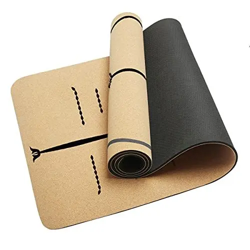 Produktbild: BBD Yogamatte rutschfest Gymnastikmatte schadstofffrei Pilatesmatte Sportmatte Dicke gepolstert für Anfänger zum Yoga Pilates Fitness