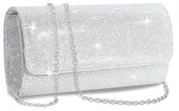 Produktbild: BBjinronjy Kettentasche Damen Clutch Bag Abendtasche Handtasche Hochzeit Tasche Abendtasche Umhängetasche Mädchen Crossbody Schultertasche Elegante