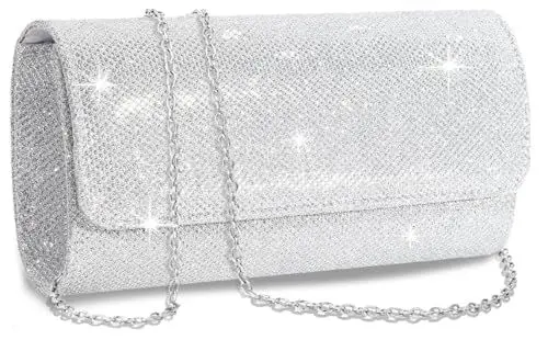 Produktbild: BBjinronjy Kettentasche Damen Clutch Bag Abendtasche Handtasche Hochzeit Tasche Abendtasche Umhängetasche Mädchen Crossbody Schultertasche Elegante