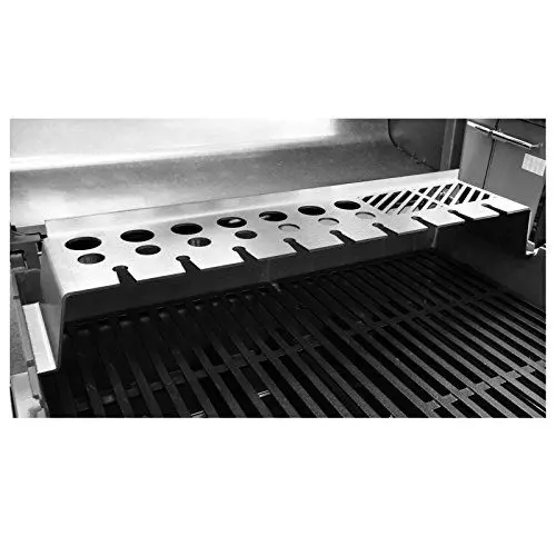 Produktbild: BBQ Multi Station für Weber Genesis E/S 3xx Warmhalterost Rost Grill Grillen Ablage