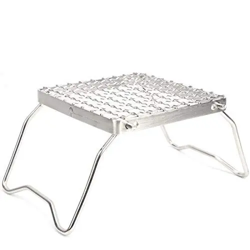 Produktbild: BBQ-Grill, Klappgrill, Edelstahl, Campinggrill, Tragbarer Grill, Outdoor-Grill, Herd, Klappgrill für Camping, Picknicks, Grillen, Tragfähigkeit: 50 Kg