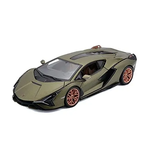 Produktbild: Bburago 1:24 - Lamborghini Sian FKP 37, Matt Grün