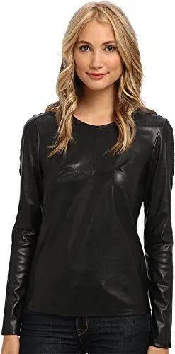 Produktbild: BCBGMAXAZRIA Damen RPY1S943 Bluse, Schwarz (Black), 36 (Herstellergröße: S)