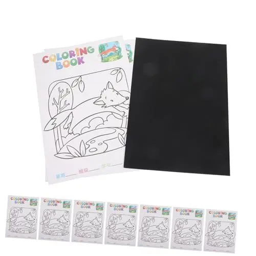 Produktbild: BCOATH 10st Graffiti-papier Schreibwaren Papierblock Farbiges Schleifpapier Buntes Graffiti-schleifpapier Diy-briefpapierzubehör Für Kinder Farbiges Schmirgelpapier Kunstbedarf Für Kinder