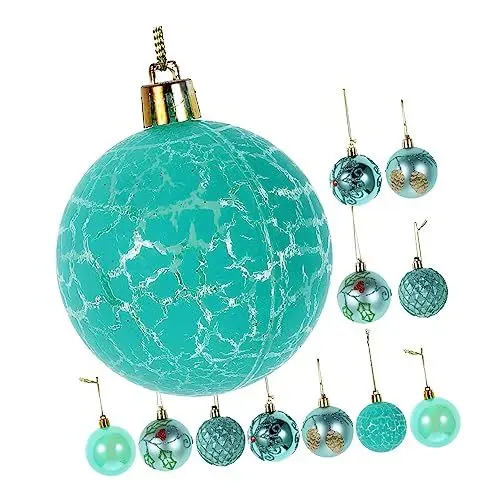 Produktbild: BCOATH Weihnachtsbaum-Dekoration 12er-Set Weihnachtskugeln Hängende Weihnachtsdekoration Für Den Baum
