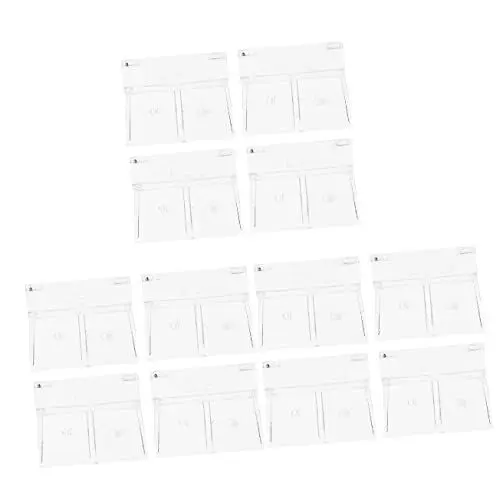 Produktbild: BCOATH 12 STK Halterung Für Die Abdeckung des Aquariums Fischglas Aus Acryl Acryl-Aquarium-abdeckgestell Aquarienüberdachung Deckelhalter Für Aquarien Tankdeckel Isolierung Glasabdeckung